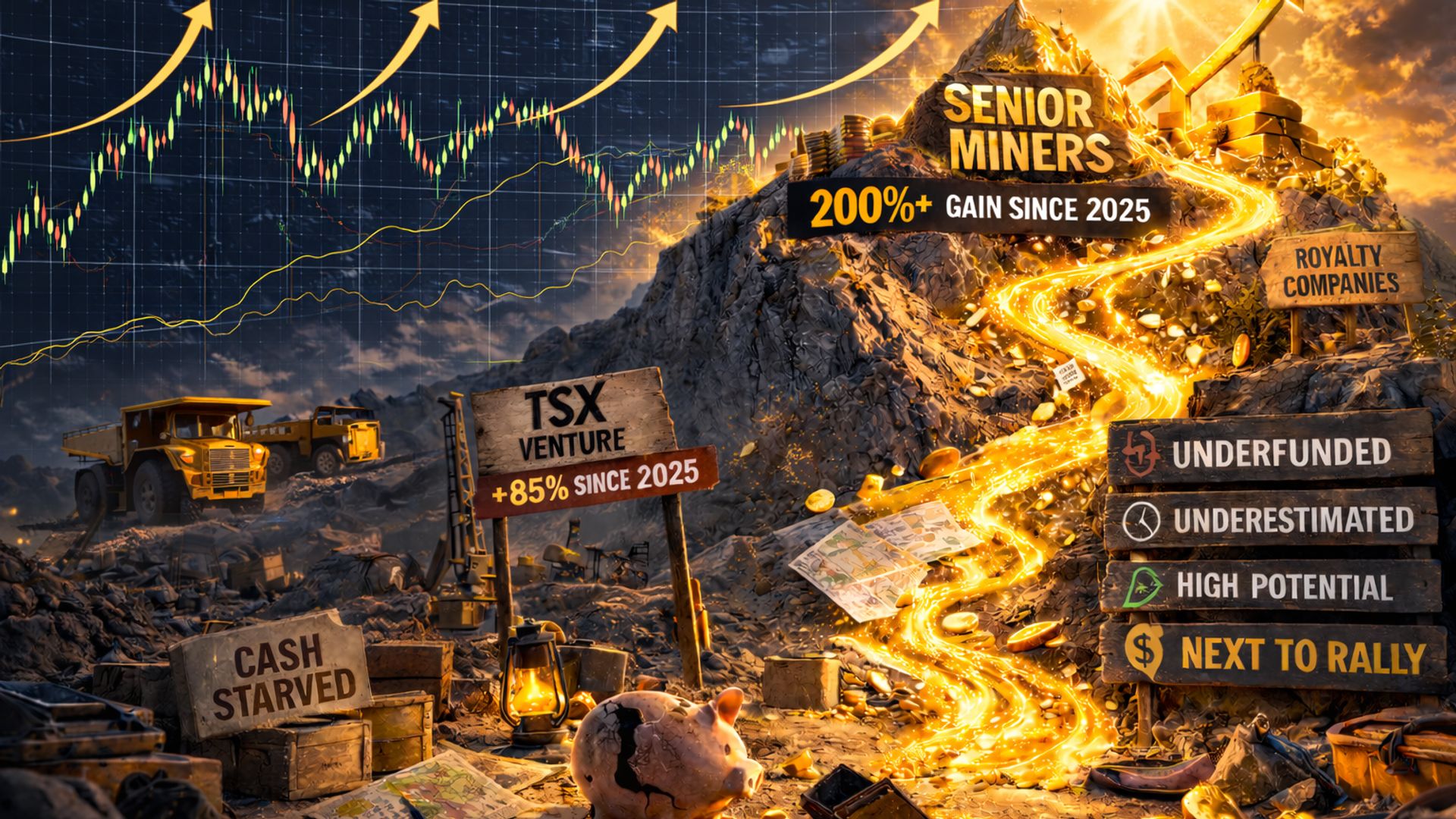 Cổ phiếu khai thác vàng cấp nhỏ sắp bùng nổ, mở ra cơ hội tăng giá mới