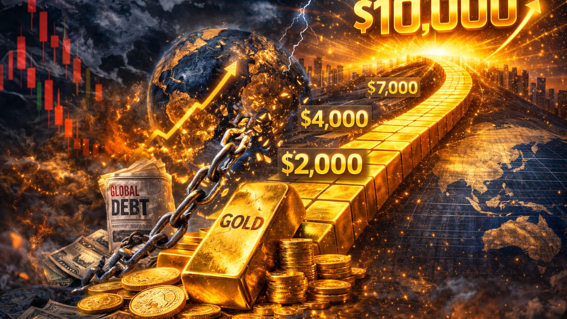 Giá vàng có thể chạm mốc 10.000 USD/ounce vào năm 2029: Dự báo từ chuyên gia Capitalight