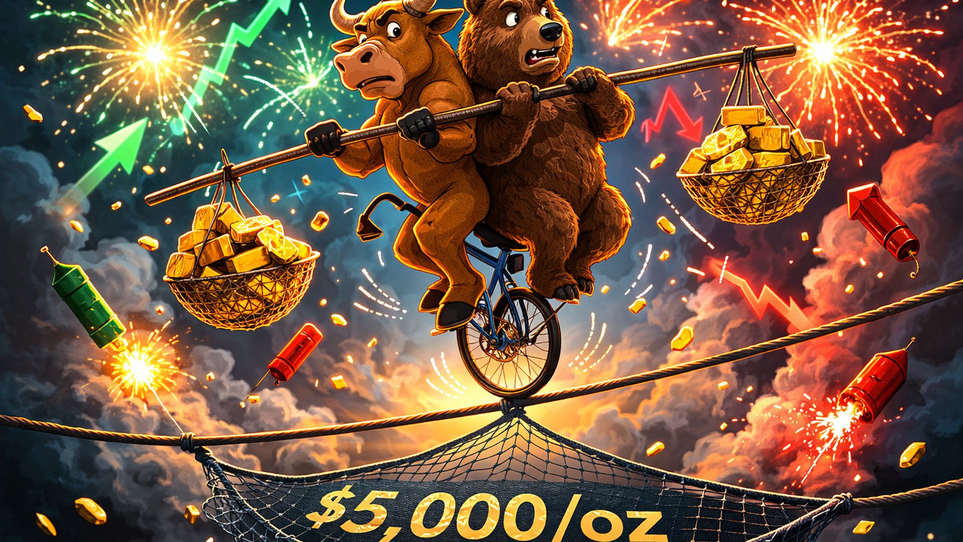 Giá vàng biến động mạnh trước quyết định của Fed và diễn biến căng thẳng tại Trung Đông