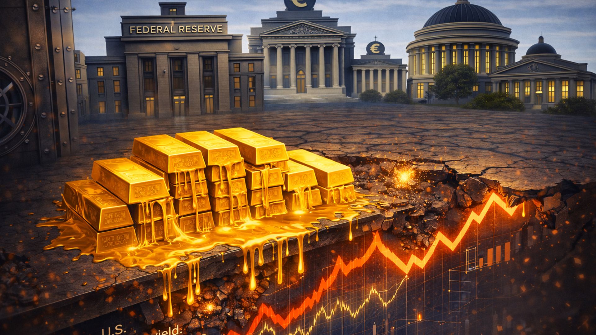 Giá vàng thế giới giảm mạnh vì ngân hàng trung ương bán tháo, có nên lo?