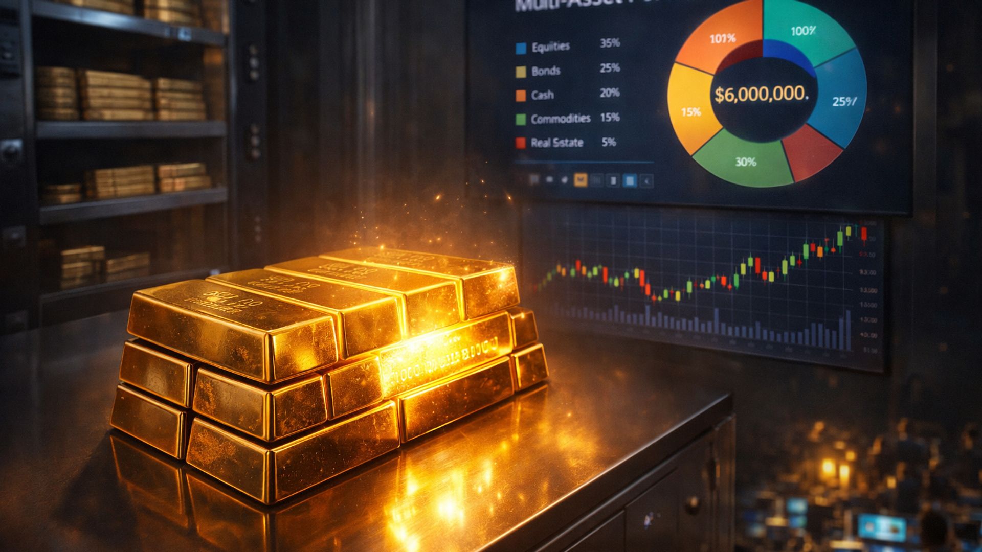 SocGen điều chỉnh tỷ trọng vàng trước biến động, giữ mục tiêu 6.000 USD cuối năm