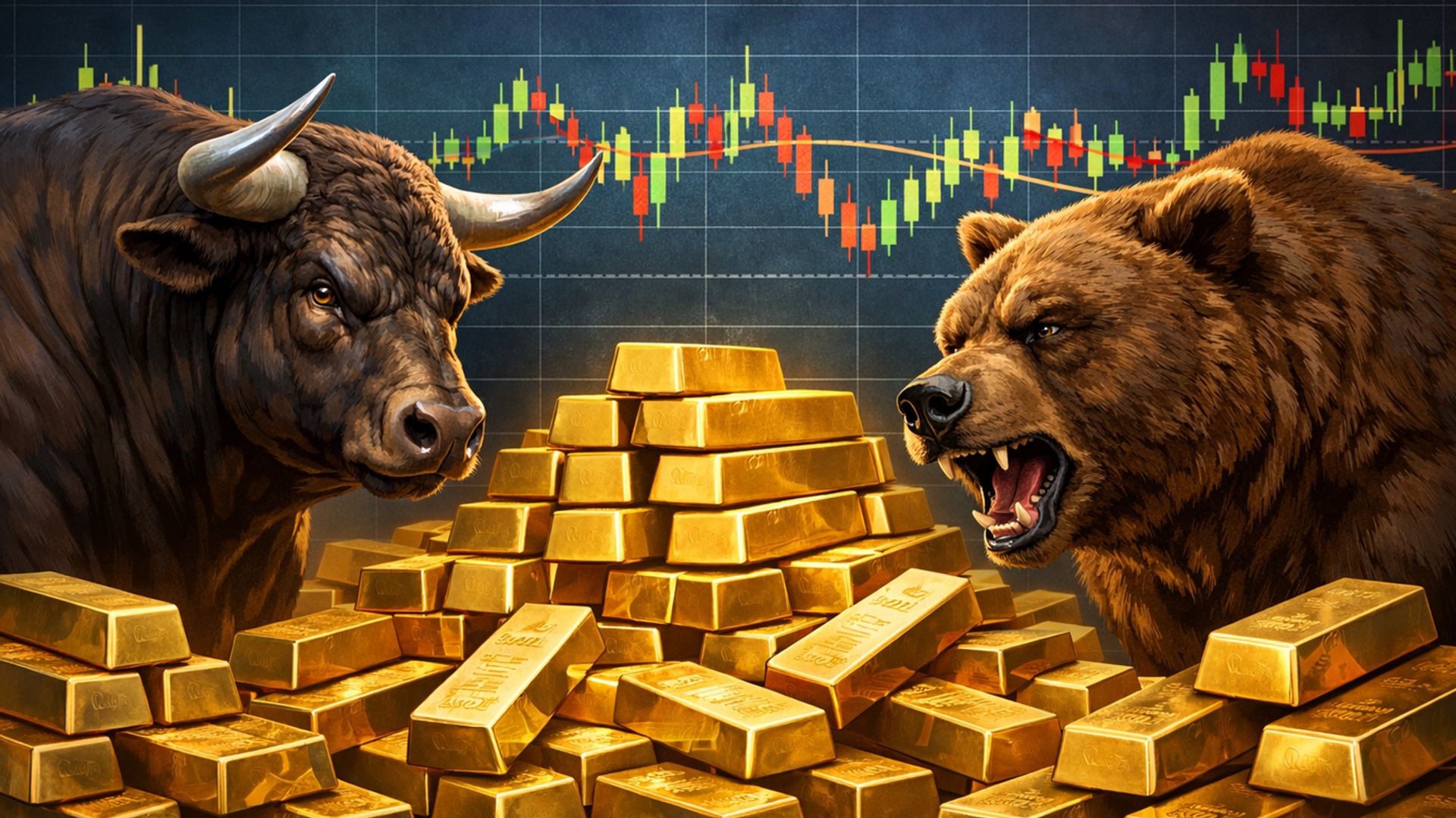 Giá vàng thế giới giảm mạnh khi lợi suất trái phiếu và đồng USD tăng cao