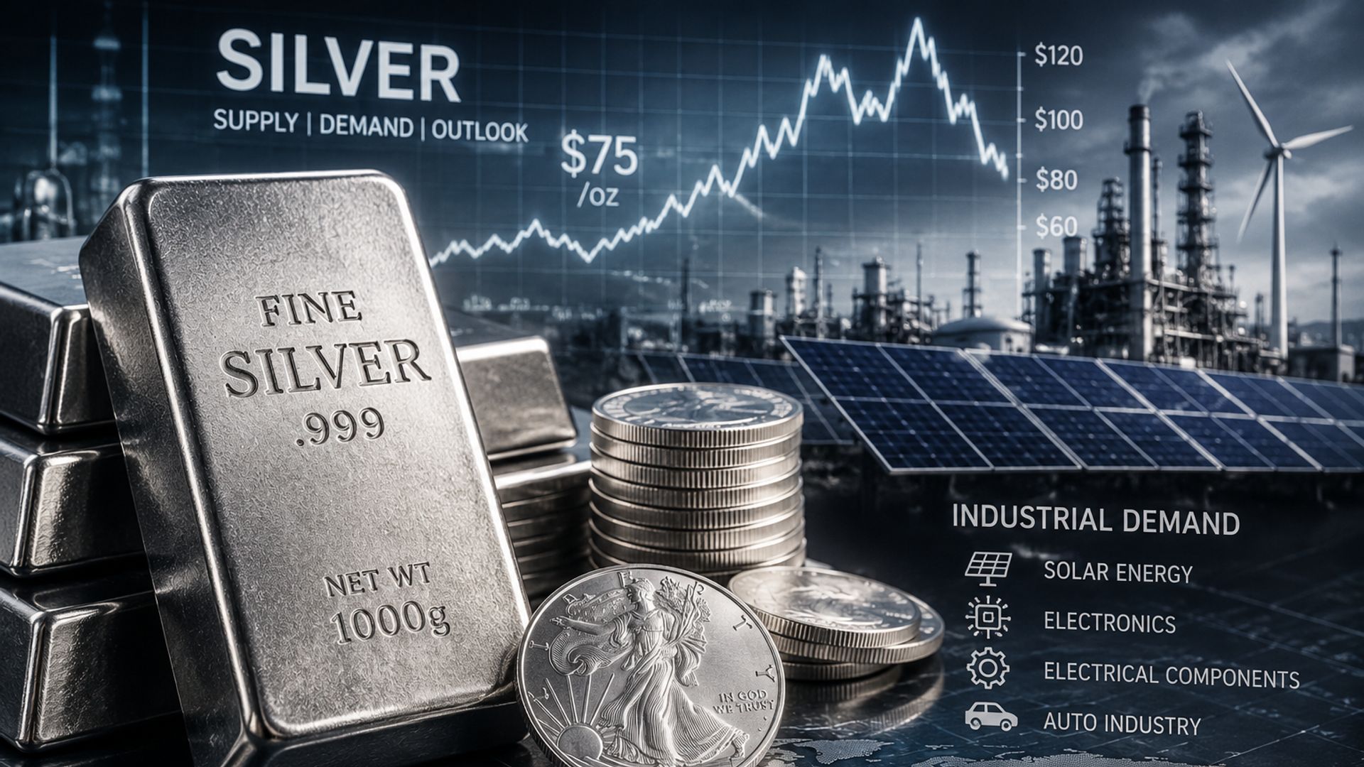 Giá bạc có thể đạt 100 USD/ounce năm 2024 nhưng đà tăng khó duy trì