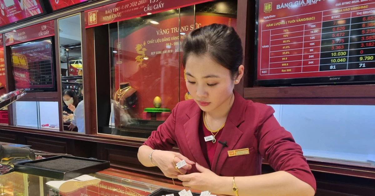 Giá vàng hôm nay 23/6: Quay đầu giảm mạnh, chênh lệch lớn giữa trong nước và thế giới